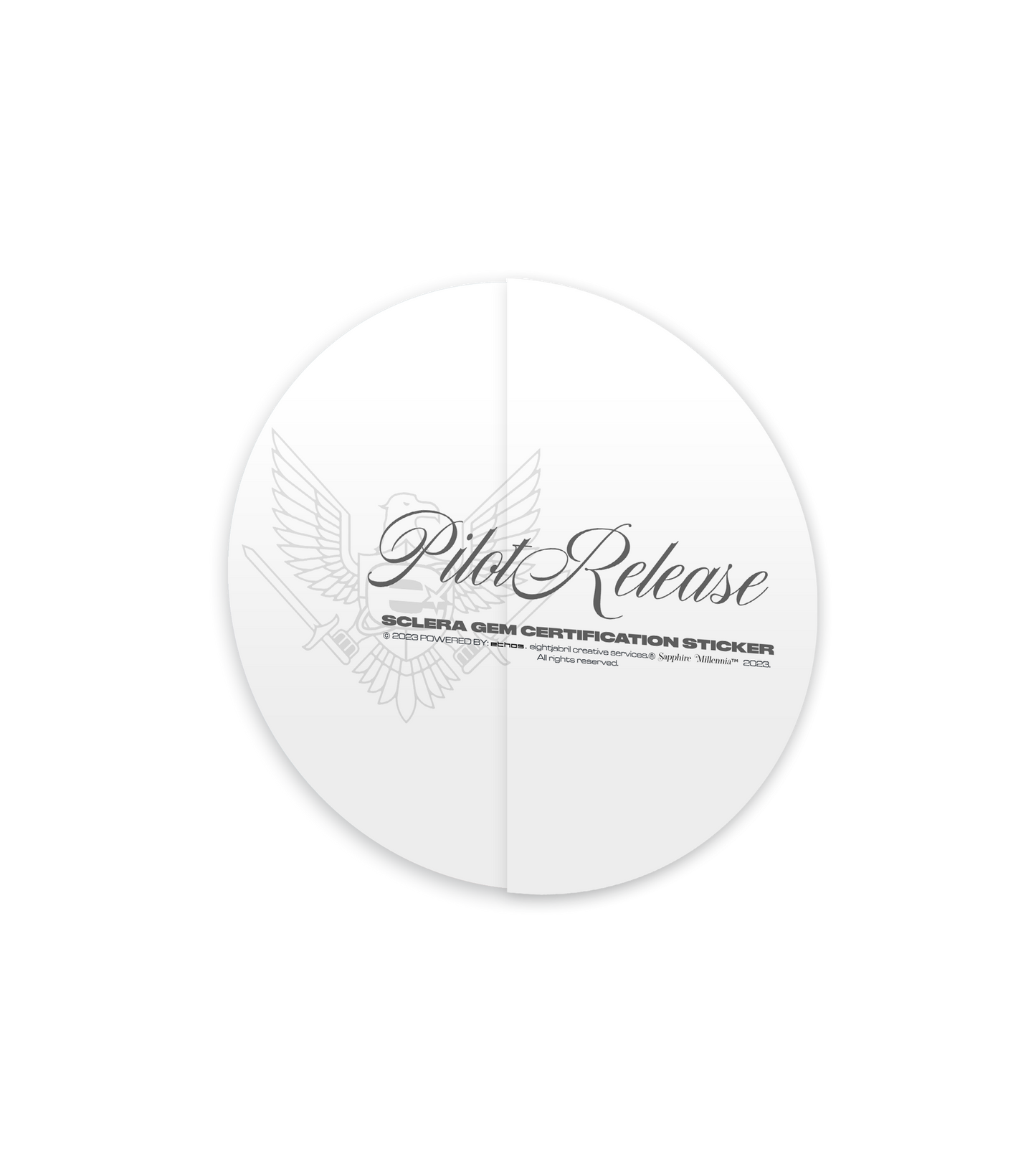 Sclera Gem Certification Sticker